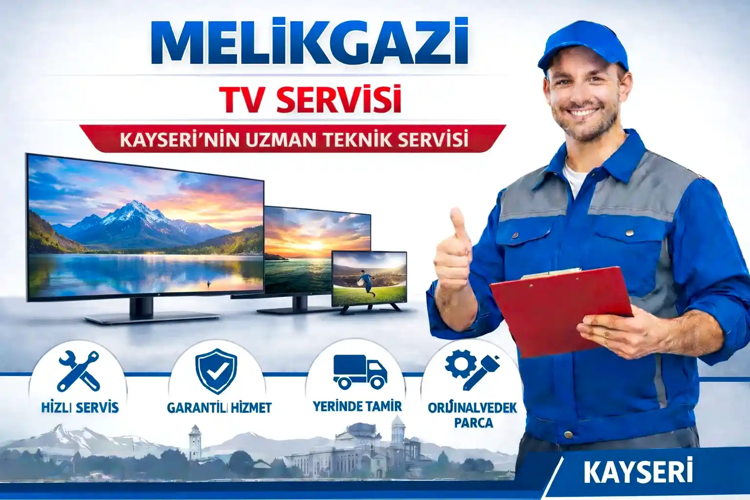 Melikgazi TV Servisi
